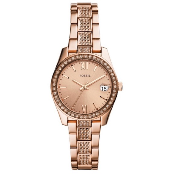 Fossil Accessories - Fossil Scarlette Mini Rose Gold Bracelet Watch